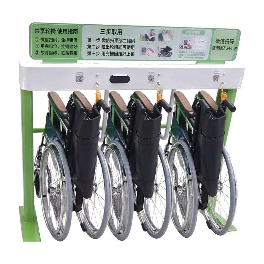 Wheelchair rack 3